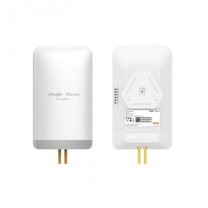 Ruıjıe Reyee Rg-Est350 V2 867Mbps 2X2Mımo 20Dbı 5Ghz Outdoor 2 Li Paket Access Point 