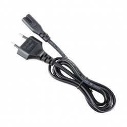 Power Cable / Ac Kablo Yassı 1.8Mt (Teyp Elektrik Kablosu)