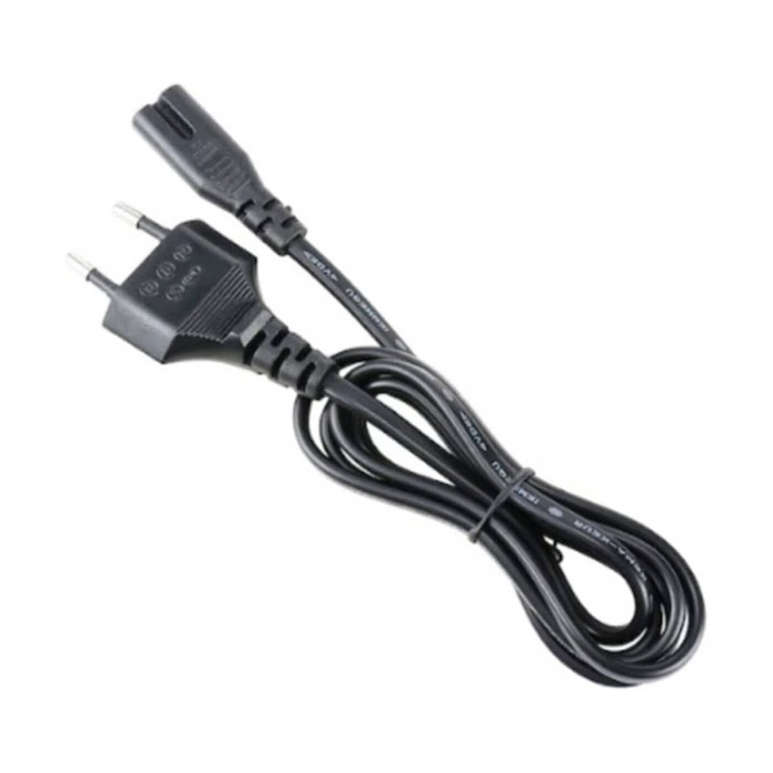 Power Cable / Ac Kablo Yassı 1.8Mt (Teyp Elektrik Kablosu)