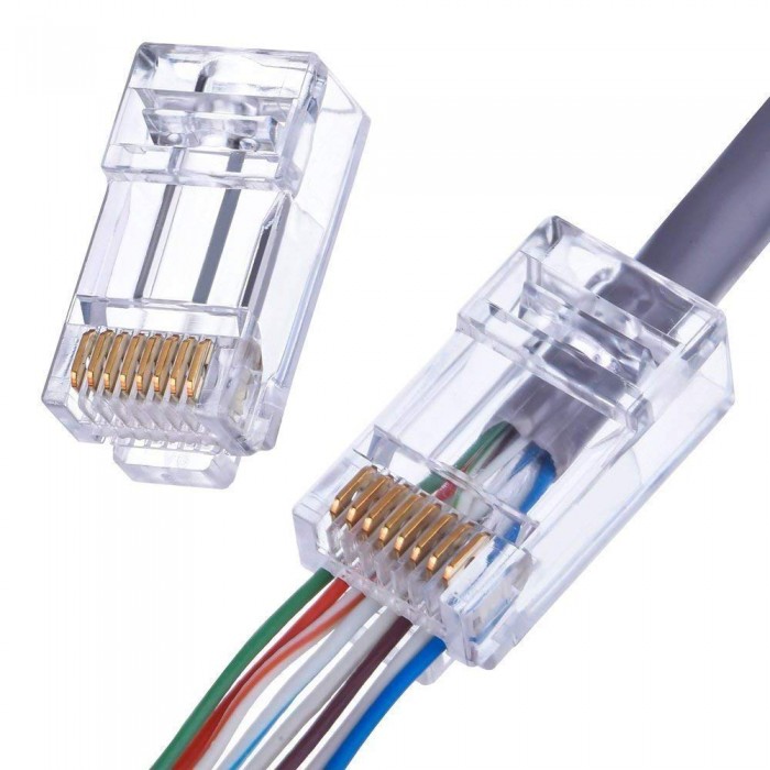Ez Rj45 (100Lü Paket) Yeni Nesil Konnektör