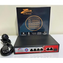 ZTECH 4+2+1 PORT FULL GIGABYTE 100/1000 SFP SLOT - ZR-1104