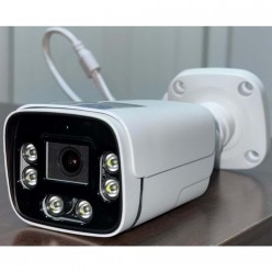 ZTECH ZR-6060 IP COLOVRU WİTH MİC and poe 5MP SMALL DARK LENS - ST03477