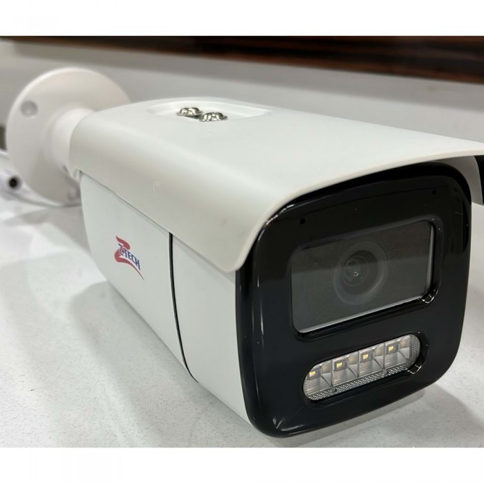 ZTECH ZR-2088 IP BİG LENS 8 MP COLOVRU WİTH MİC and POE  - ST03480