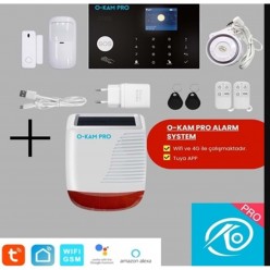 O-KAM 3032 ALARM SİRENİ SOLAR WİFİ - 3032