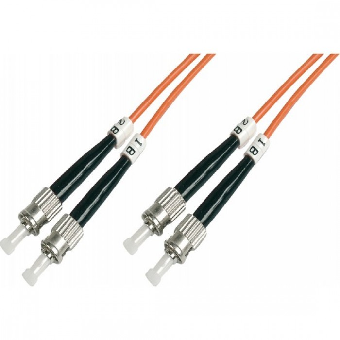 ST-ST Fiber Optik Patch Kablo, Multimode OM 1 62.5/125 Duplex, 3.0mm, LSZH, 20 metre - -