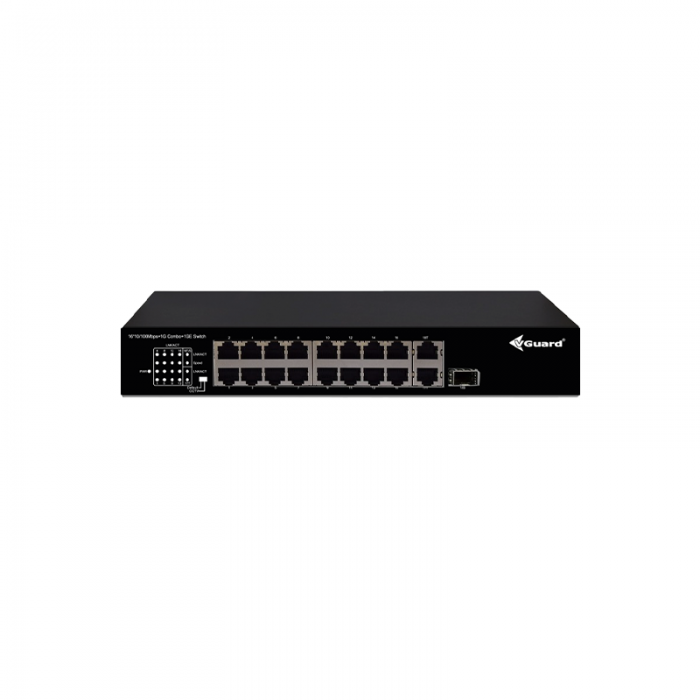 VGuard 16 Port Gigabit Ethernet Switch - VG-SW2016E