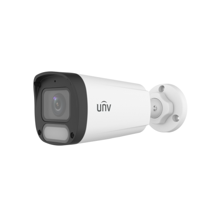 UNV 2MP IP 2.8mm Sabit Lens H.265+ Sesli Wise-ISP Bullet Güvenl - IPC2312LE-ADF28KM-WP