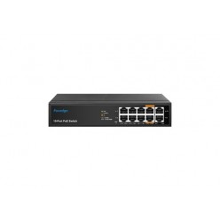 FOREDGE 8 PORT 10/100M POE + 2 PORT UPLINK 96W POE SWITCH - AI8010M