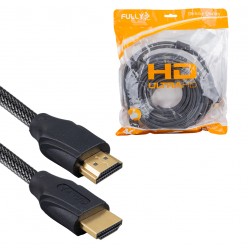 FULLY 10 METRE ÖRGÜLÜ GOLD UÇLU HDMI KABLO - G-507D