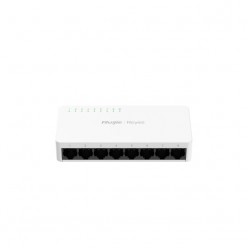 Reyee 8 Portlu, 10/100 Fast Ethernet, Tak Çalıştır Switch, Plastik Kasa   - RG-ES08F