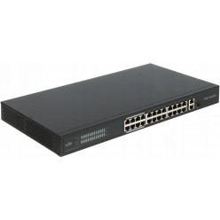 UNV 24 Port 10/100Mbps POE 250W Cloud Yönetilebilir Switch - NSW3000-24T1GT1GC-LPOE-IN