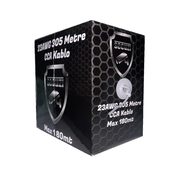 23Awg  CCA  500Mt Outdoor  Ip Kablo (Max 180Mt)