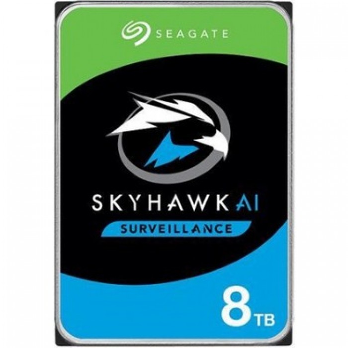 SEAGATE 8TB SkyHawk 3.5 7200RPM 256MB SATA3.0 Güvenlik Hard Diski - ST8000V