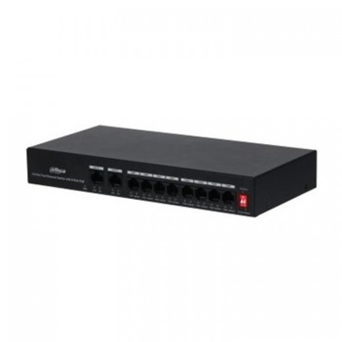 DAHUA 10/100 8 PORT POE 65W SWITCH - PFS3010-8ET-65
