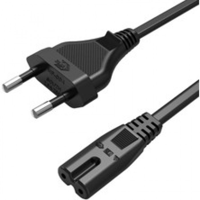 POWER CABLE / AC 220V KABLO YASSI 1.8MT (TEYP CEYRAN KABLOSU) - -