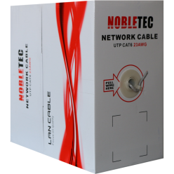 NOBLETEC KABLO CAT6 HCCA UTP (0,58) 305M  KUTU - -