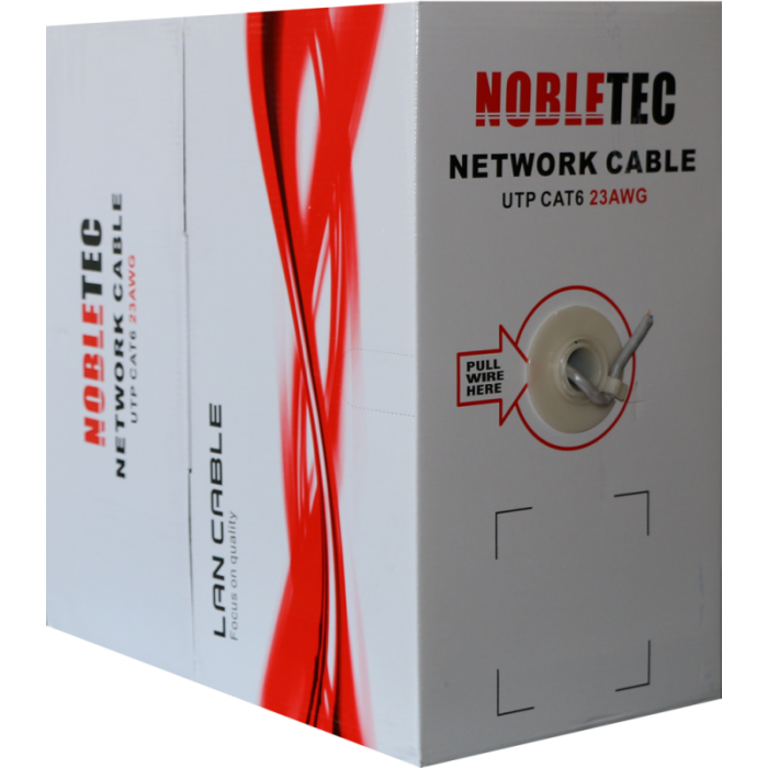 NOBLETEC KABLO CAT6 HCCA UTP (0,58) 305M  KUTU - -