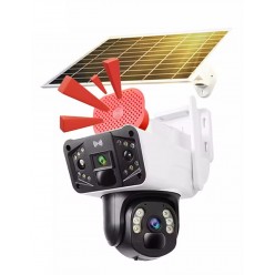O-KAM-3915 4G 6MP Dual Lens Solar PTZ  Camera - O-KAM-3915 4G