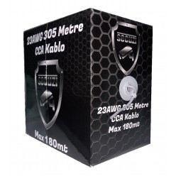 SECUZI 23AWG CCA 305MT INDOOR IP KAMERA KABLOSU (MAX 180MT) - SZNT-DKC6CA23