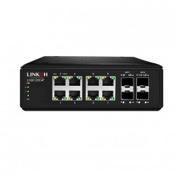 SECUZI 8 Port 10/100/1000M Industrial Ethernet Switch - SZNT-IPSL08G