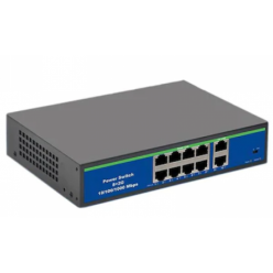 SECUZI 4+2 Port PoE Switch - SZNT-PSA0420FL