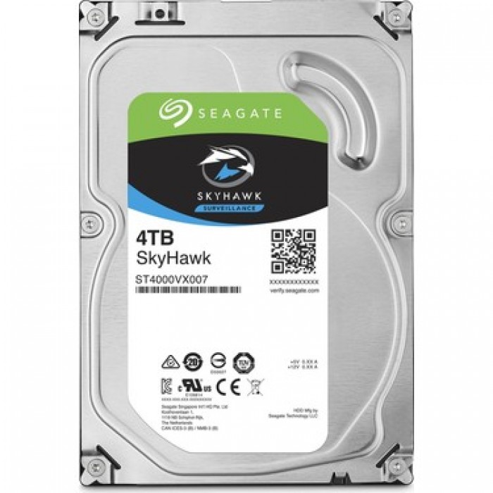 SEAGATE SKYHAWK 4TB 5900RPM 256MB SATA3 ST4000VX016 7/24 HDD  - ST4000VX016