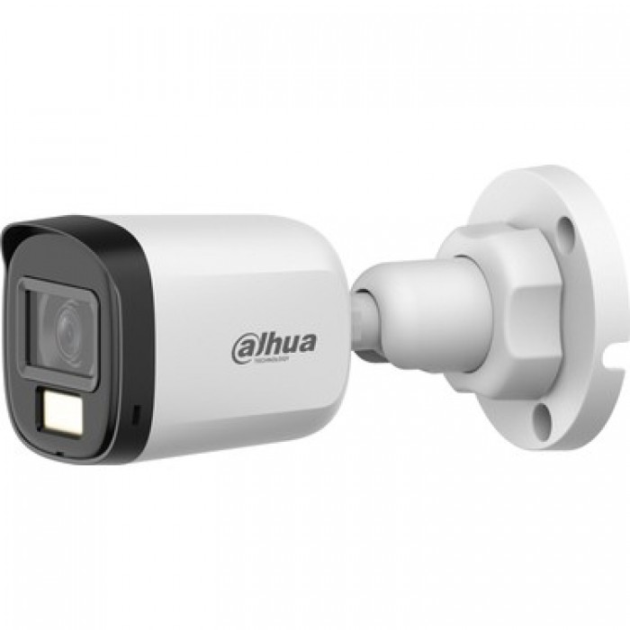 DH-HAC-B1A21P-U-IL-A 2 MP Akıllı Çift Işıklı HDCVI Bullet Kamera(30m IR) Dahili Mikrofon - DH-HAC-B1A21P-U-IL-A 