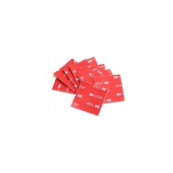 40X40MM SQUARE 3M  ADHESIVE TAPE - POWERMASTER PM-25703 40X40MM KARE 3M ÇİFT TARAFLI BANT (10LU PAKET) - 25703
