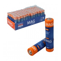 MAG BATTERIES MG-26172 KARBON ÇİNKO AAA 60LI İNCE KALEM PİL KUMANDA PİLİ (AAA R03 UM-3) - 26172