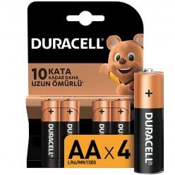 DURACELL AA KALEM PİL (4LÜ) PAKET FİYAT - 13530