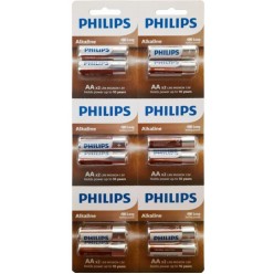 PHILIPS AA ALKALİN KALEM PİL 12 Lİ KARTELA - 26558