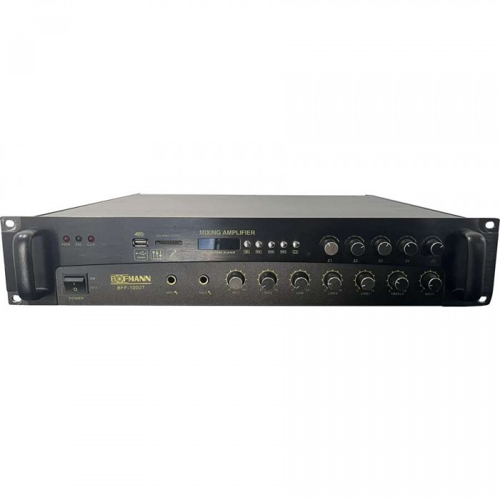 150 WATT HAT TRAFOLU 5 BÖLGELİ MİKSER AMPLİFİKATÖR - BF 155T